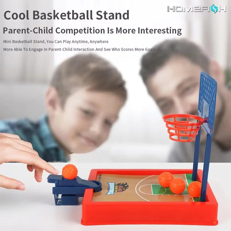 Mini máquina de basquete de mesa portátil de viagem ou conjunto de jogos de escritório, adequado para uso interno ou externo. Brinquedos divertidos Presentes de Natal