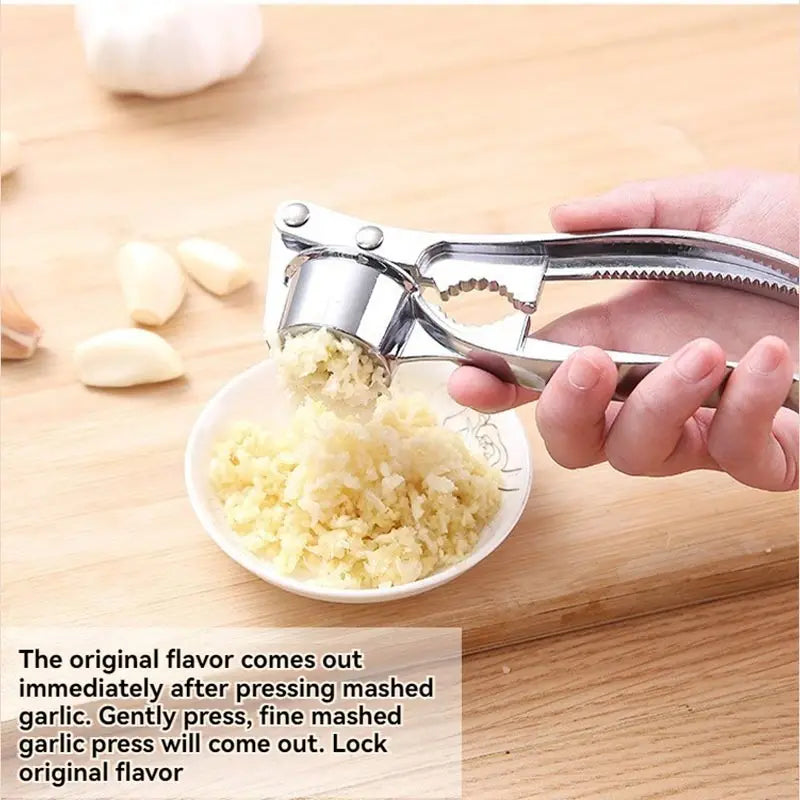 Garlic Press Kitchen Stainless Steel Garlic Smasher Crusher Mincer Manual Press Grinding Tool Kitchen Accessories